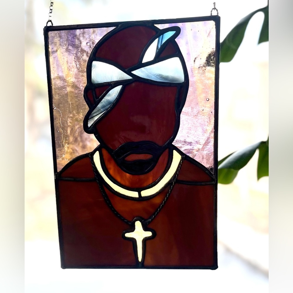 Tupac Stained Glass - Picture 4 of 4